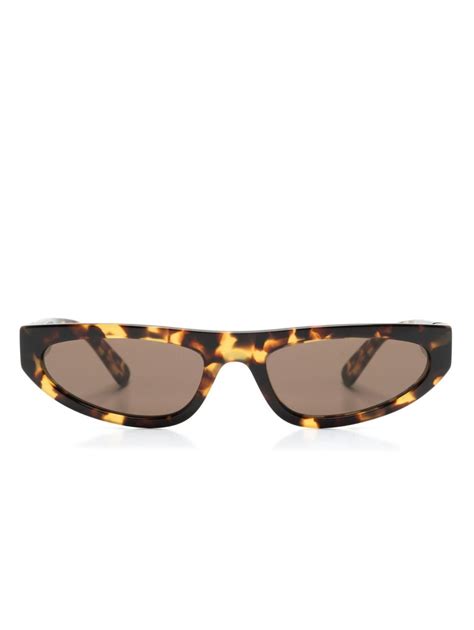 miu miu sonnenbrille cat eye|Miu Miu Eyewear Miu Glimpse cat.